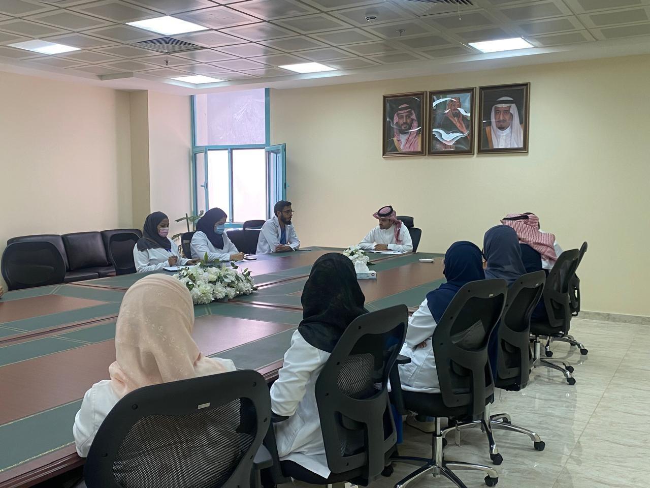 انعقاد المجلس الاستشاري الطلابي بحضور سعادة عميد الكلية