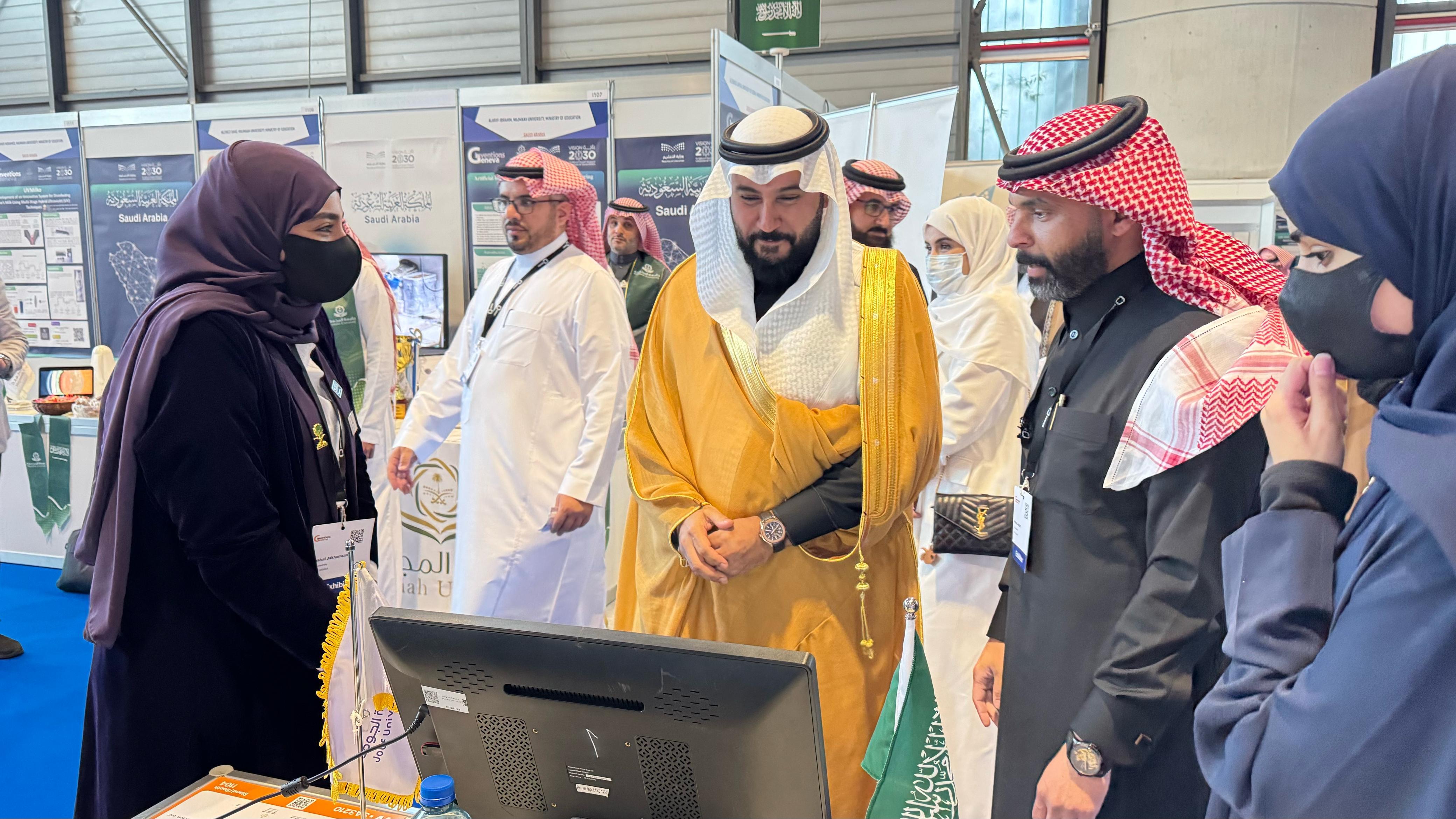 جامعة الجوف تشارك في معرض جنيف الدولي للاختراعات